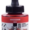 AMSTERDAM ACRYLIQUE ENCRE 30ML CARMIN