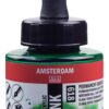 AMSTERDAM ACRYLIQUE ENCRE 30ML VERT PERMANENT CLAIR