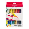 AMSTERDAM ACRYL SET 12 X 20ML GOUACHE ACRYLIQUE TALENS