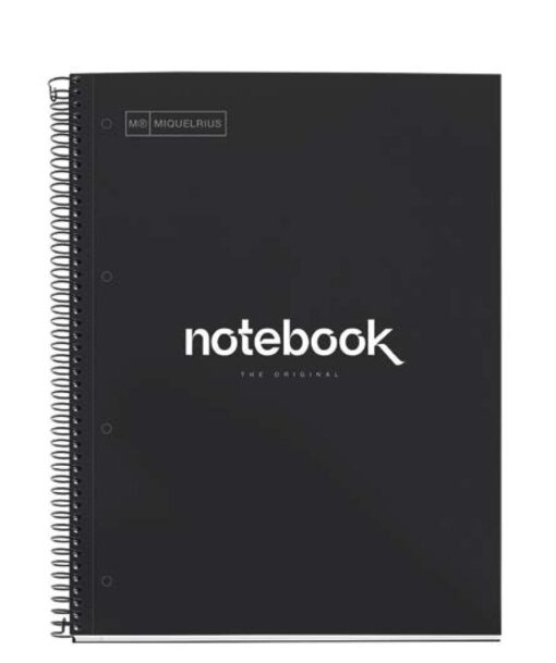 NOTEBOOK A4 90G NOIR 80F EMOTION
