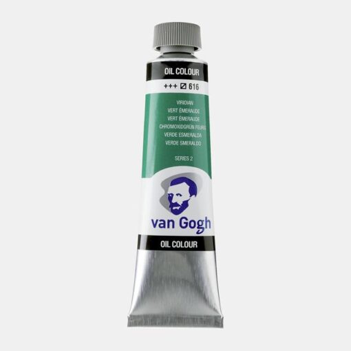 COUL A L'HUILE 40ML VERT EMERAUDE - VAN GOGH - COULEUR A L'HUILE