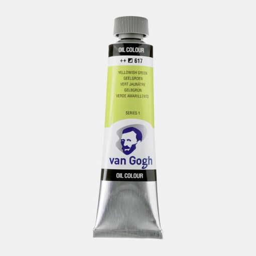 COUL A L'HUILE 40ML VERT JAUNATRE - VAN GOGH - COULEUR A L'HUILE