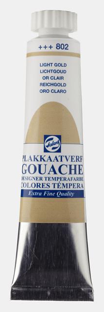 GOUACHE EXTRA FINE 20ML OR CLAIR - TUBE