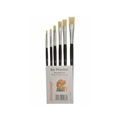 SET 6 PINCEAUX 2-4-6-8-10-12