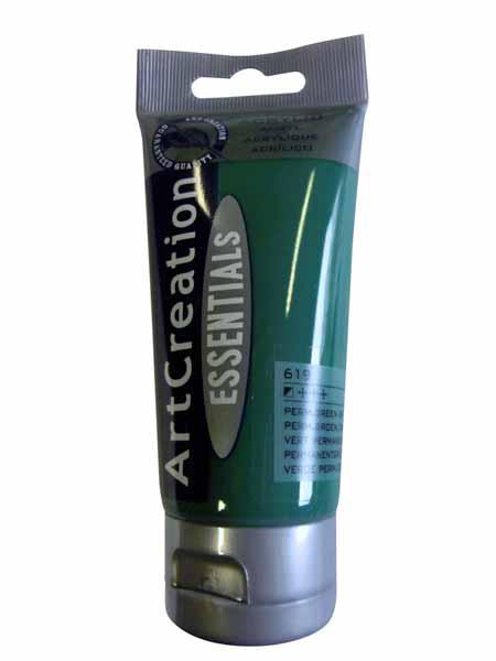 PEINTURE 75ML VERT  FONCE - GOUACHE - ACRYLIQUE ART CREATION