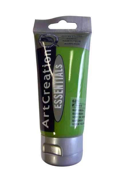 PEINTURE 75ML VERT DE VESSIE - GOUACHE - ACRYLIQUE ART CREATION