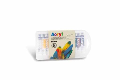 MOROCOLOR 12 TUBES 7.5ML ACRYL GOUACHE ACRYLIQUE