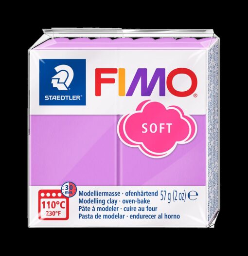 FIMO SOFT 57GR LAVANDE PATE A MODELER STAEDTLER