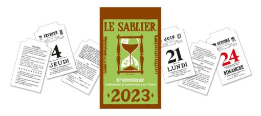 LE SABLIER - CALENDRIER disponible de septembre à décembre