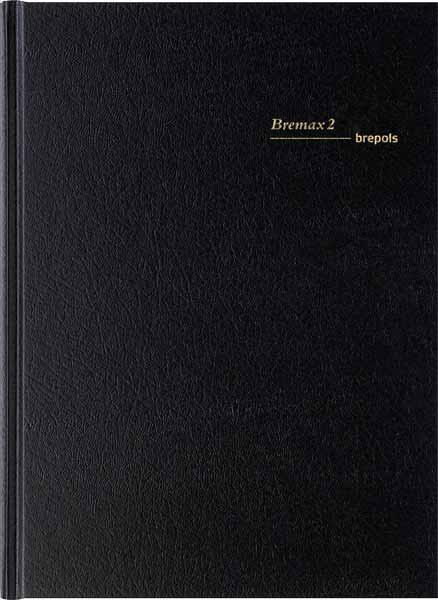 AGENDA BREMAX 2 A4 - NOIR 2 PAGES / 1 JOUR