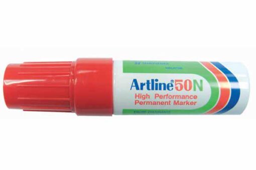 ARTLINE 50 ROUGE BISEAUTE MARQUEUR PERMANENT