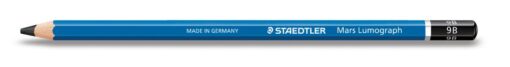 CRAYON MARS LUMOGRAPH 9B STAEDTLER - BOITE DE 12 TECHNIQUE - TRES HAUTE QUALITE