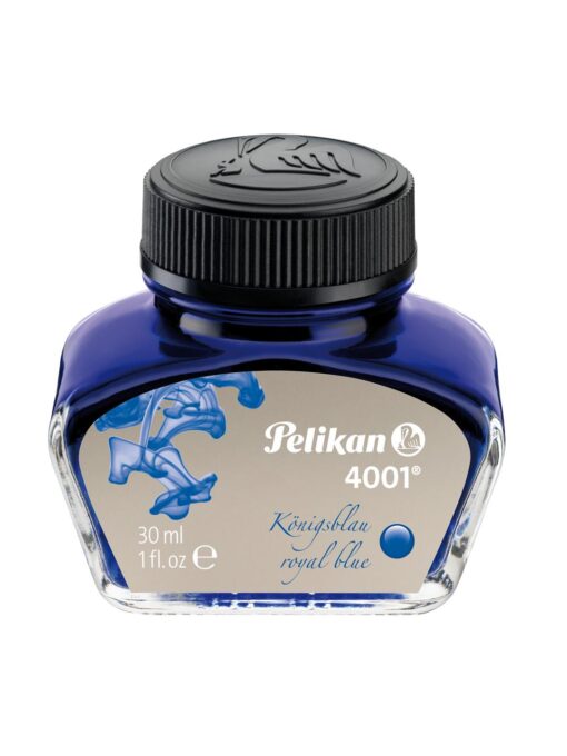 ENCRE PELIKAN  BLEU ROYAL - FLACON 30ML EFFACABLE ENCRIER