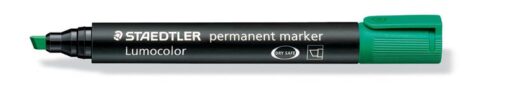 LUMOCOLOR VERT BISEAU PERMANENT  BISEAUTE STAEDTLER DRYSAFE MARQUEUR