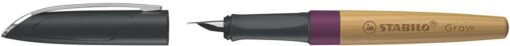 STYLO PLUME STABILO BOIS RED CHERRY + 1 CARTOUCHE