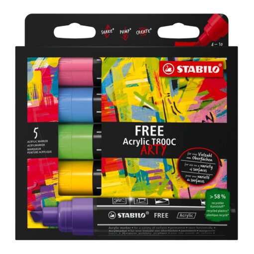 STABILO POINT 88 SET 18 PIECES ZIGZAG