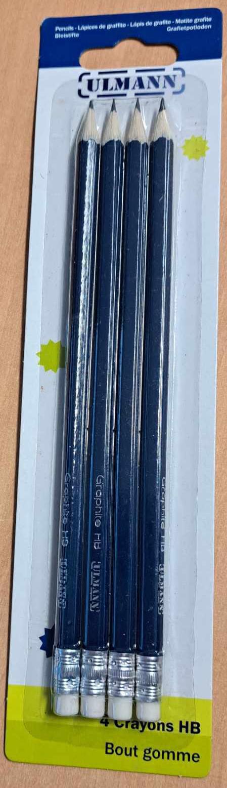 ULMANN 4 CRAYONS A/G BLISTER