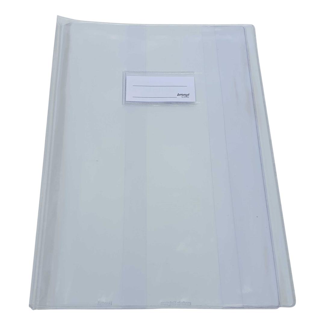 COUVRE CAHIER A4 CRISTAL BRONY BRONYL - PVC TRANSPARENT