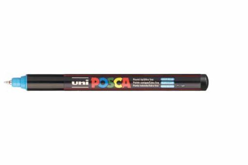 POSCA MARQUEUR BLEU CLAIR EXTRA FIN 0.7MM