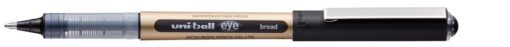 ROLLER UNI-BALL EYE NOIR 1MM ENCRE LIQUIDE - ECRITURE LARGE