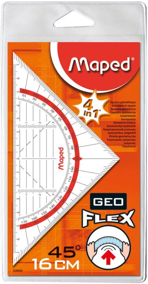EQUERRE GEO FLEX SOUPLE INCASS HYPO 16