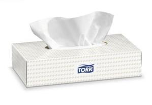 TORK BOITE 100 MOUCHOIRS 2 PLI DISTRIBUTEUR
