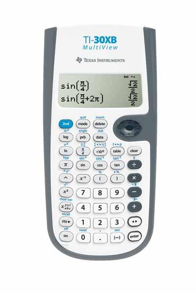 CALCULATRICE TI-30XB MULTIVIEW SCIENTIFIQUE TEXAS TI30XB