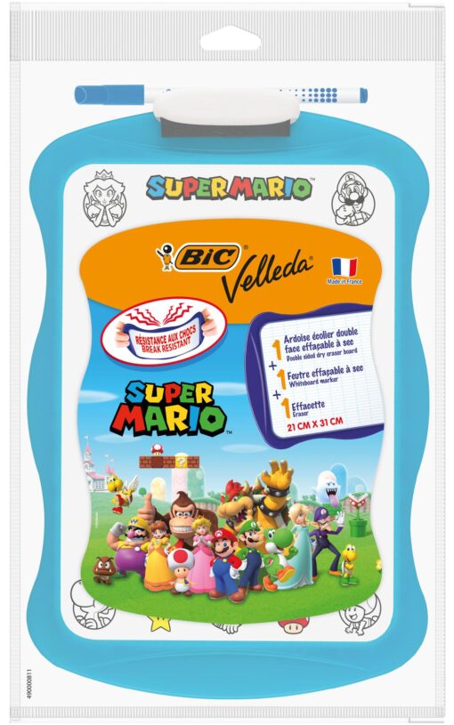 ARDOISE VELLEDA SUPER MARIO + FEUTRE