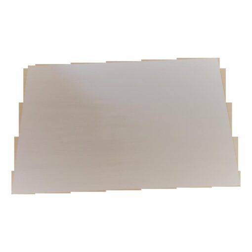 SOUS-MAIN BRONYL BLANC 800 MICRONS - TRANSPARENT 32X45 CM