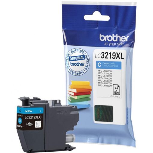 CARTOUCHE BROTHER LC3219XLC CYAN LC 3219XLC - LC-3219XLC
