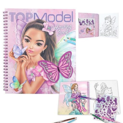 TOPMODEL LIVRE COLORIAGE