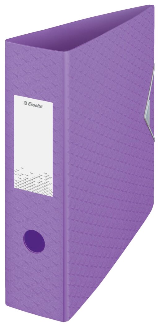 CLASSEUR ESSELTE BREEZE LAVAND DOS 82MM CLASSEUR A LEVIER POLYFOAM PP LAVANDE