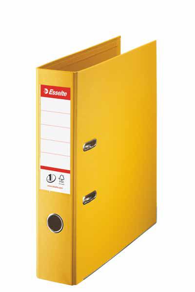 CLASSEUR SLT LEV 7.5CM JAUNE CLASSEUR LEVIER ESSELTE POLYPRO VIVIDA A4