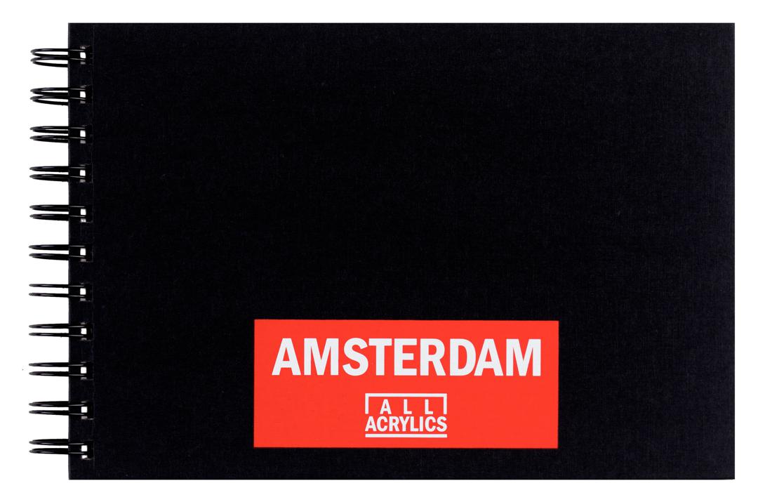 BLOC ACRYL SPIRALE A5 30F 250G ALL ACRYLICS AMESTERDAM