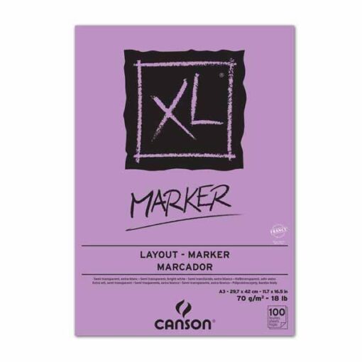 CANSON XL LAYOUT A3 70GR BLOC DESSINS 100 FEUILLES