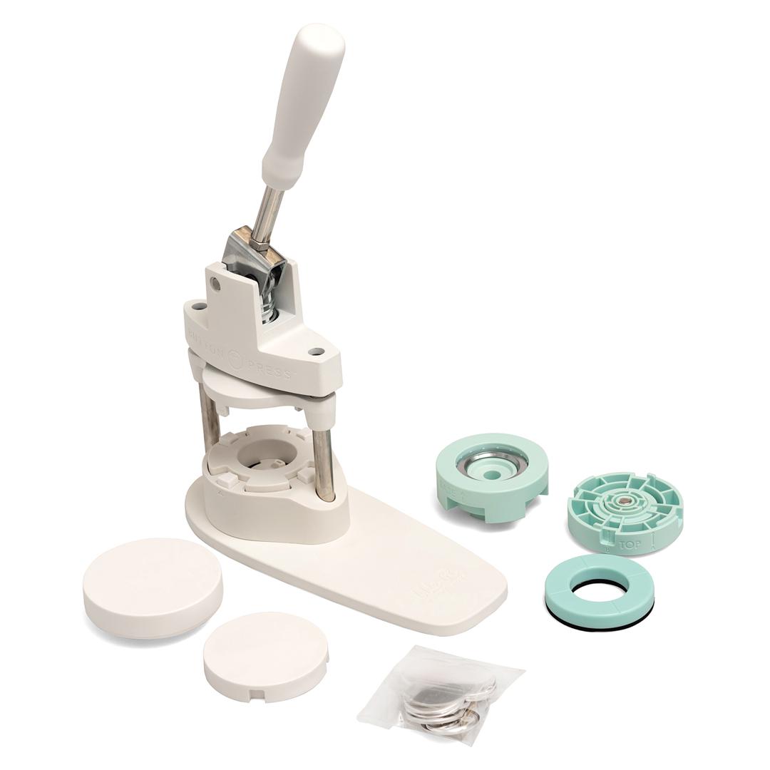 BUTTON PRESS - CREATEUR DE BOUTONS - OUTIL POUR CREER DES PORTE CLES, AIMANTS ETC – Image 2