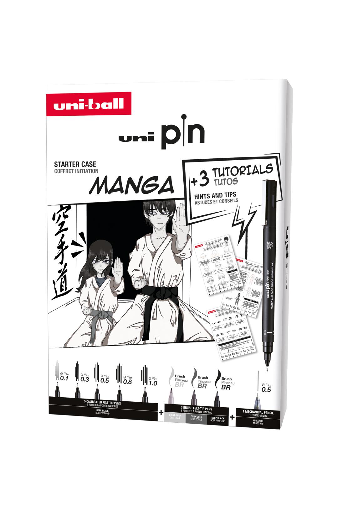 JETSTREAM 3 COULEURS NOIR STYLO BILLE UNI-BALL 1MM COMFORT – Image 2