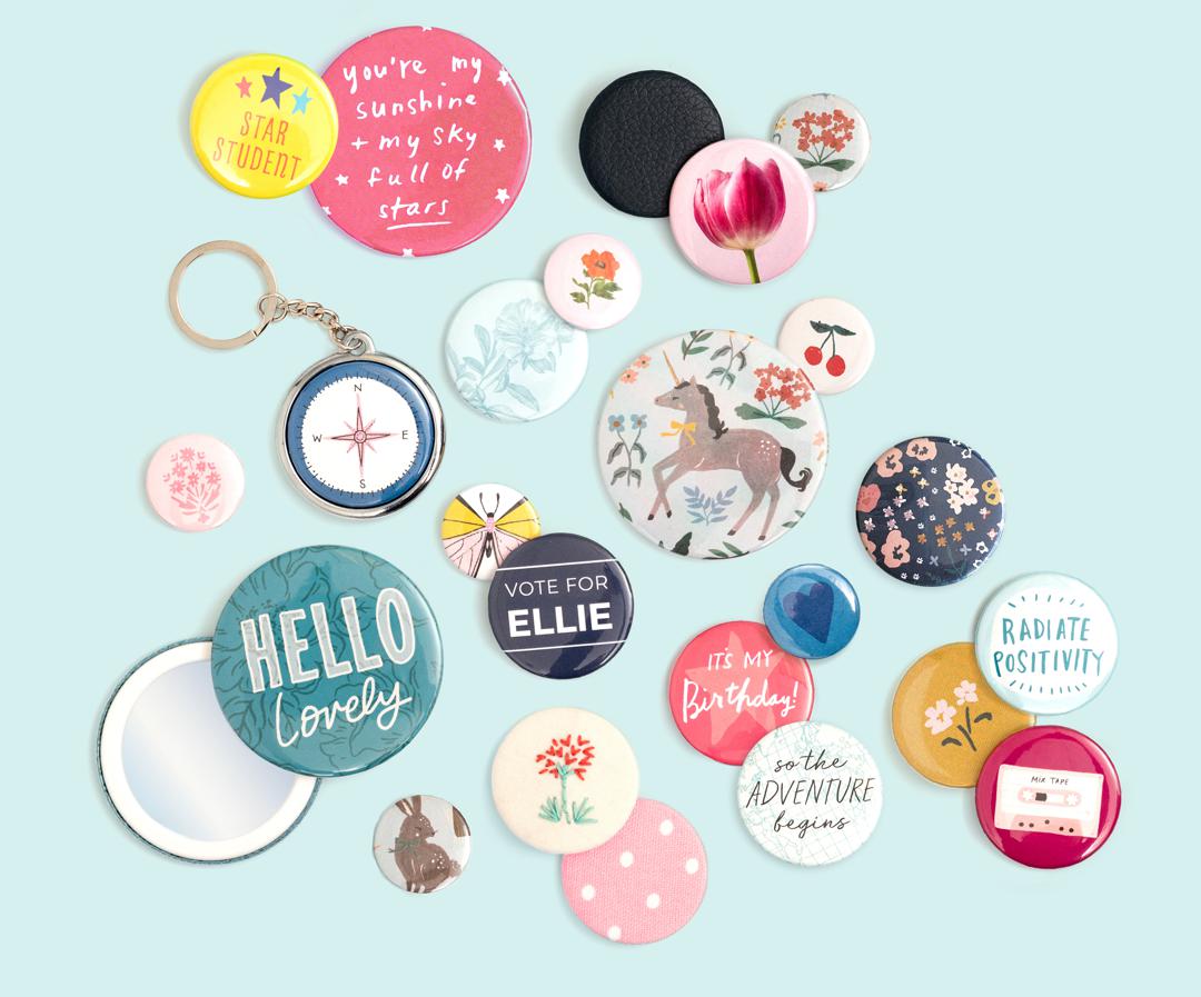 BUTTON PRESS - CREATEUR DE BOUTONS - OUTIL POUR CREER DES PORTE CLES, AIMANTS ETC – Image 3